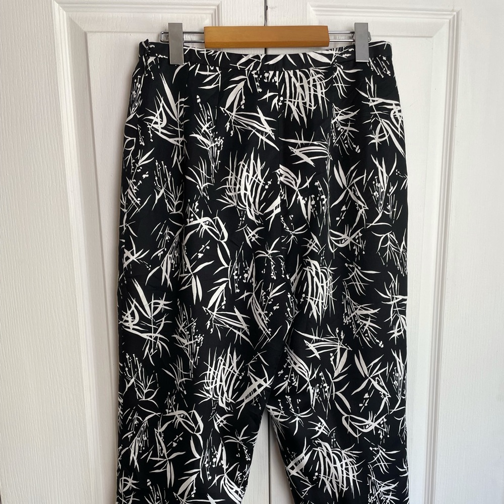 PENDLETON Silk & Cotton Cropped Pants